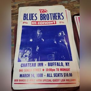 COPY - Blues Brothers 1980 Concert Poster